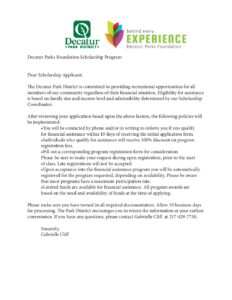Scholarship Form